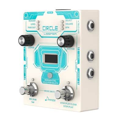 Circle LOOPER & Drum Machine Guitar Effect Pedal image 3