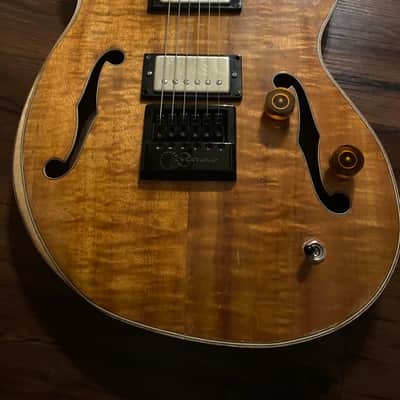 Billy jazz custom semi hollow with Evertune image 2