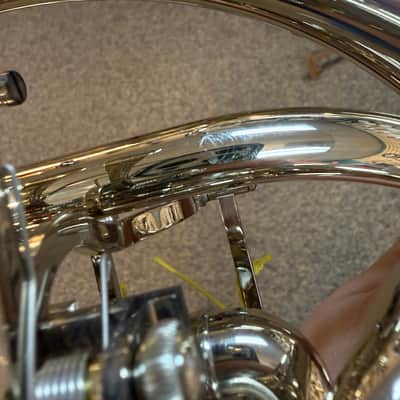 Yamaha YHR-668NII Professional Double French Horn 2010s - Nickel Silver image 10