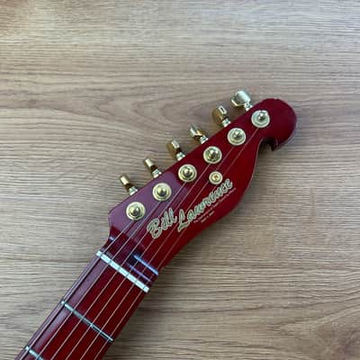 1990 Bill Lawrence Japan BKIM-60G Kaori Model Telecaster (Red