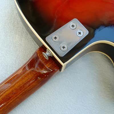 Framus Star Bass 5/150 Germany 1966 "Sunburst Rot" Vintage E-Bass 4 String Bass-Guitar image 7