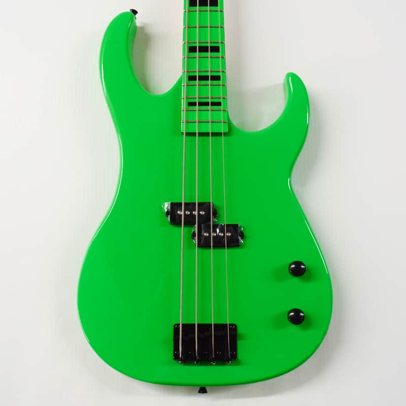 Dean Dean 4-String Bass Custom Zone 4 Nuclear Green | Reverb