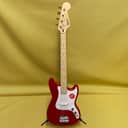 031-0902-558 Squier by Fender Bronco MN Torino Red 4-string Electric Bass
