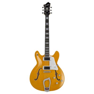 Hagstrom SUVIK-DDL Super Viking Semi-Hollow Dandy Dandelion