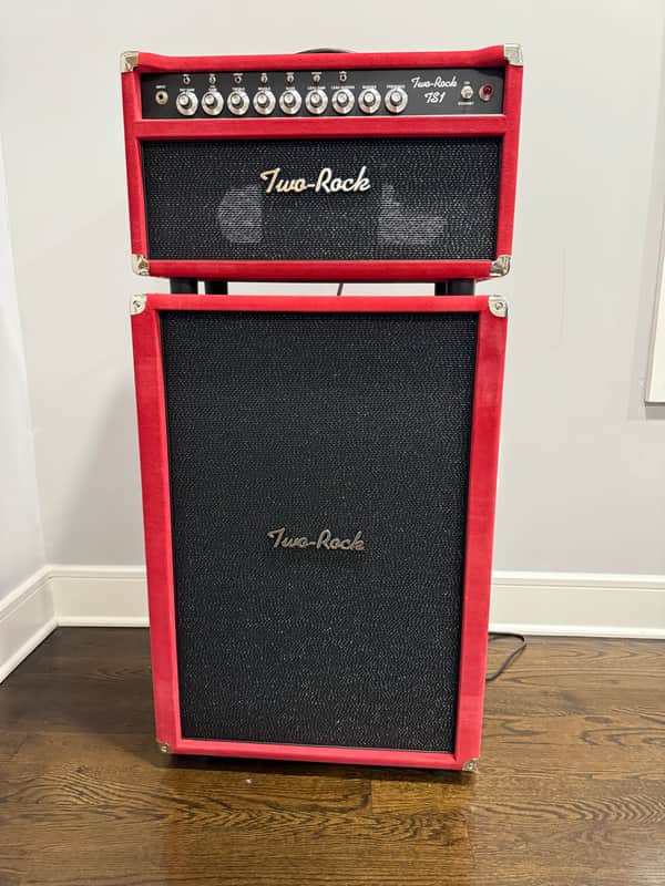 Two Rock TS1  2024 - Red Suede Head and Matching Cab image 1
