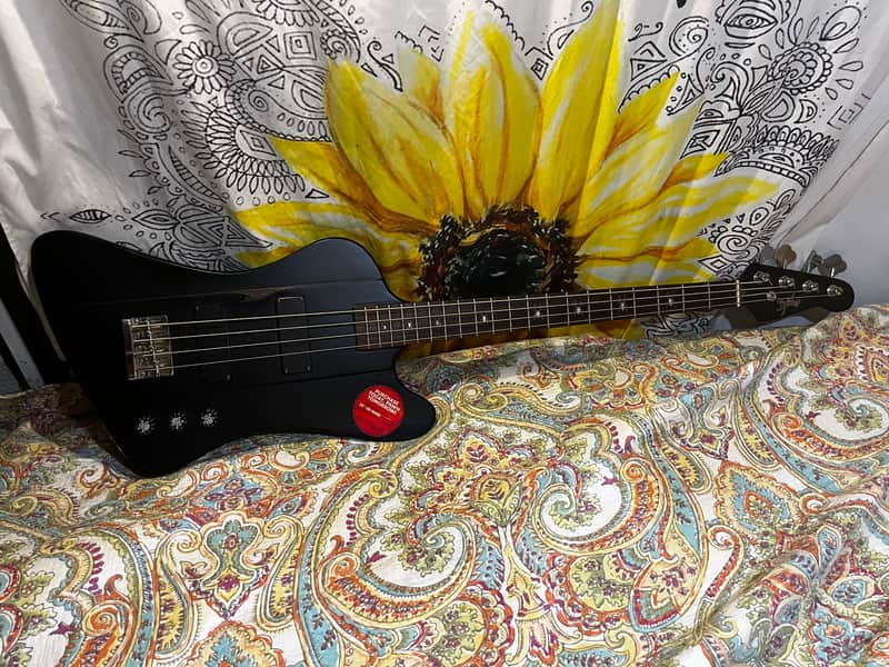 Hardluck Kings Spider Electric Bass Guitar Thunderbird Explorer Style image 1