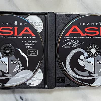 Spectrasonics Heart of Asia Sample CDs for AKAI/EMU/ASR image 4