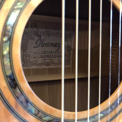 Ibanez EW20ASNT1201 Exotic Wood Series Acoustic Guitar Natural Quilted Ash image 9