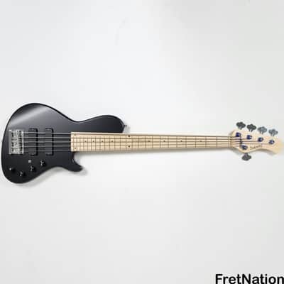 Sadowsky MetroLine Modern 5-String Single Cut Bass SML24SC5 24-Fret Black Satin 8.32lbs 2401-22 image 2