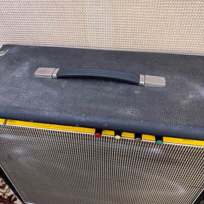 Vintage 1970s *1973* Carlsbro 50 Top Guitar Valve Amplifier 1x12 Combo Powertone imagen 5