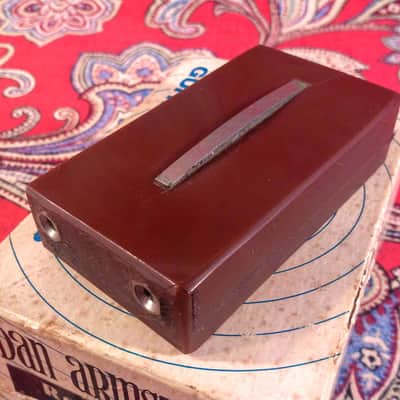 VINTAGE 1969 AMPEG DAN ARMSTRONG RT GUITAR PICKUP - ROCK TREBLE w/ ORIGINAL BOX image 3