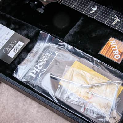 PRS USA Paul Reed Smith Custom 24 Floyd 10 top "Cobalt Blue + Ebony" (2024) image 3