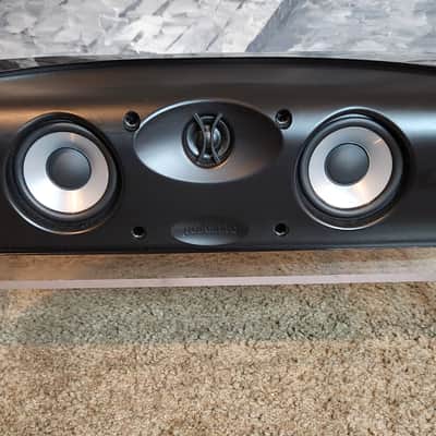 Polk Polk Audio TL1 is an ultra-compact center channel speaker 90s  - Piano black image 3