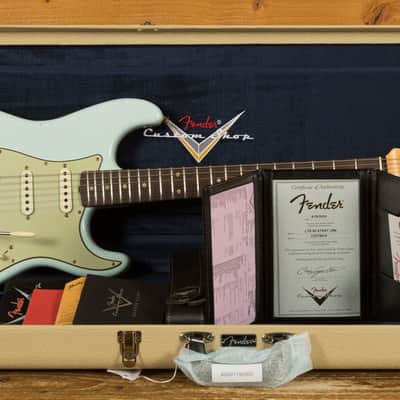 Fender Custom Shop Limited 60 Strat - Journeyman Relic Super Faded Aged Sonic Blue image 11