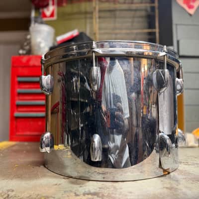 1970s Gretsch 10x14 Snare Shell Project in Chrome image 5