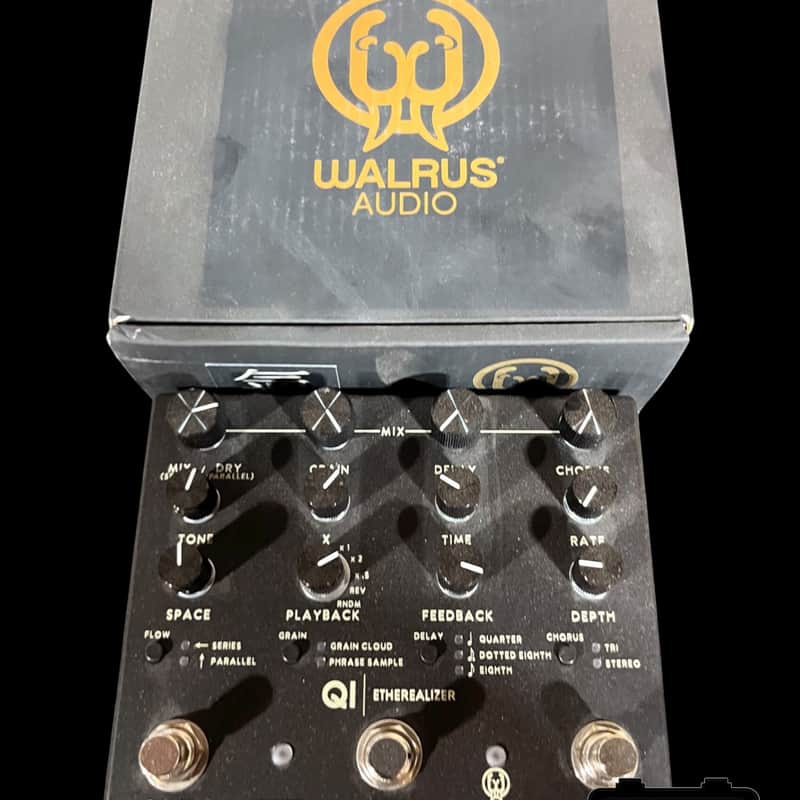Walrus Audio Qi Etherealizer 2025 - Present - Black X9634 image 1