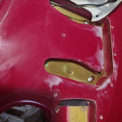 1966 Fender Mustang- Dakota Red- With Original Case & Tremolo Bar! Very Cool! image 10