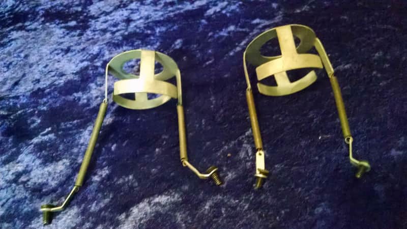 Ampeg VL-503 Amplifier Power Tube Spring loaded clamps x2 image 1