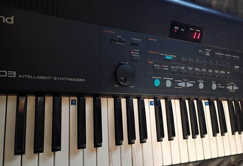 Vintage Roland EM 303 Synthesizer 1990s image 1