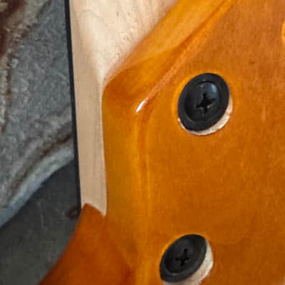 Cort Jeff Berlin Rithimic Bass w GATOR CASE Alder/Spalted Maple-Padouk Top Bartolini pickups image 15