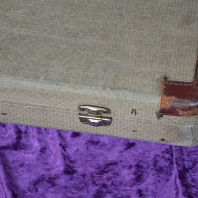 Burns Shadows Bass Case * RARE * made in UK in 1964 * Real vintage, also fits other big basses! * image 11