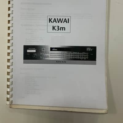Kawai K3m + RC-2 Memory Cartridge + presets card image 14