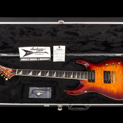 Jackson USA Soloist SLATQH - Burnt Cherry Burst image 3