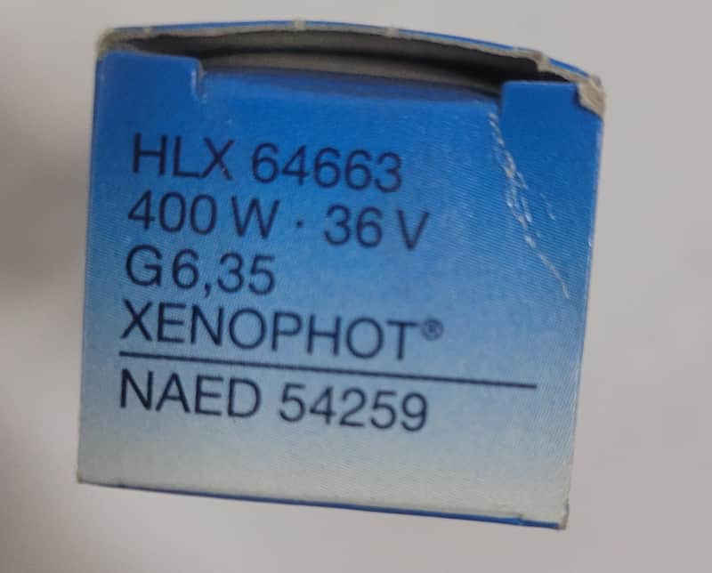 Osram Xenophot 400w 36v G6.35 HLX 64663 Halogen Display/Optic Projector lamp EVD image 1