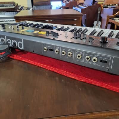 Roland RS-09 MKII 44-Key Organ / String Synthesizer 1980s - Black with Colored Buttons image 6