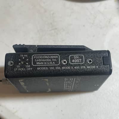 Lectrosonics UM400 - Block 24 wireless transmitter image 4