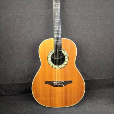 Ovation Pacemaker 1115-4 12-String Acoustic Guitar Natural Finish Made In USA image 1