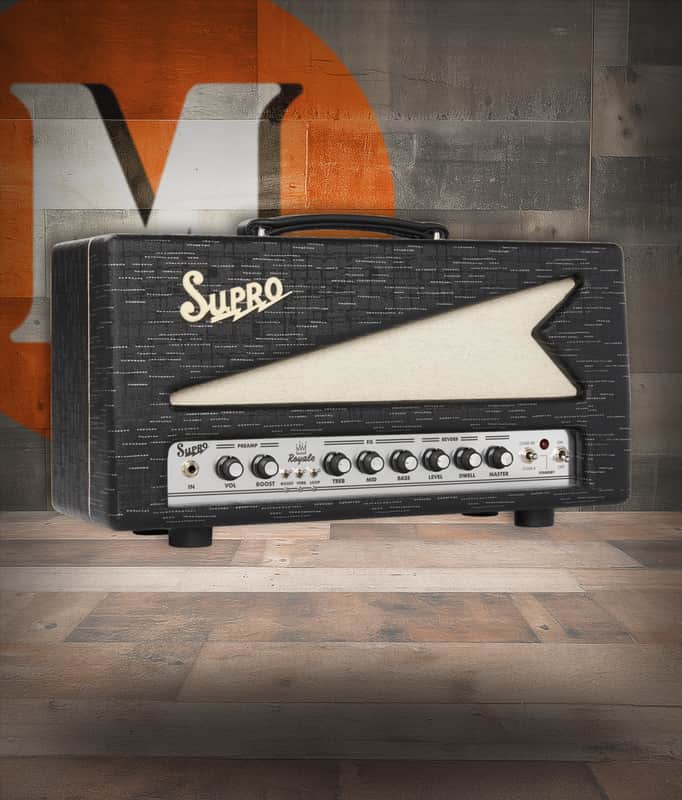 Supro Royale Head - Black Scandia (1932RH) image 1