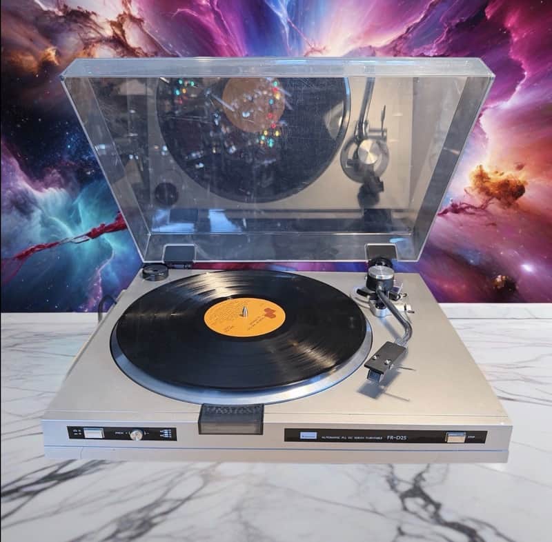 SANSUI FR-D25 TURNTABLE WORKING SANSUI CARTRIDGE BEAUTY V RARE SOUNDS WICKED🎶🔥 image 1