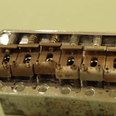 Vintage Pre-CBS Fender Stratocaster Tremolo Unit + Original Hardware! image 13