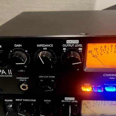 ART Pro MPA II Rackmount 2-Channel Microphone Preamp 2009 - Present - Black image 3