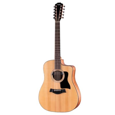 Taylor 150ce Bajo Quinto Layered Sapele 10-String Acoustic-Electric Guitar image 2