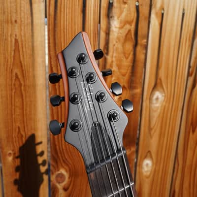 Schecter DIAMOND SERIES C-7 Rob Scallon - Satin Dark Roast Left Handed 7-String Electric Guitar image 8