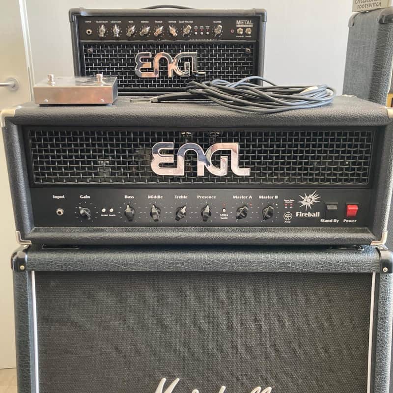 Engl Fireball Type E625 2-Channel 60-Watt Guitar Amp Head 2010s - Black image 1