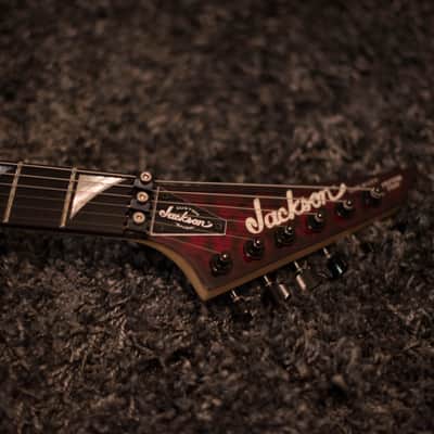 Jackson Warrior Custom Shop - Red Burst image 7