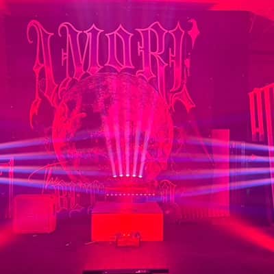 Chauvet DJ Intimidator Wave IRC Moving Light Array 2010s - Black image 6
