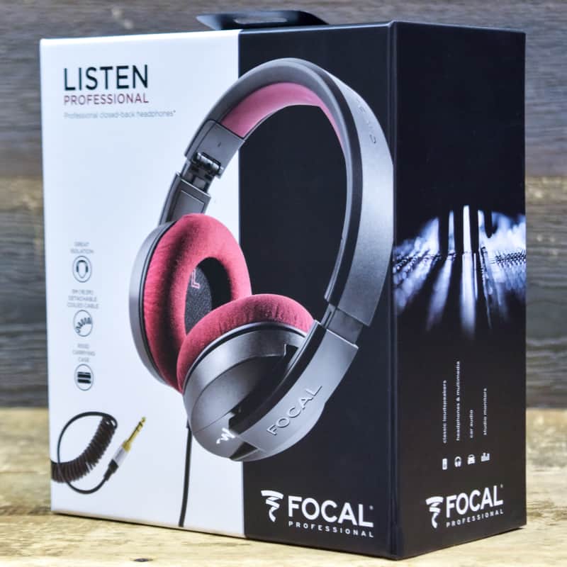Focal Listen Professional Circum-Aural Closed-back Reference Studio Headphones image 1