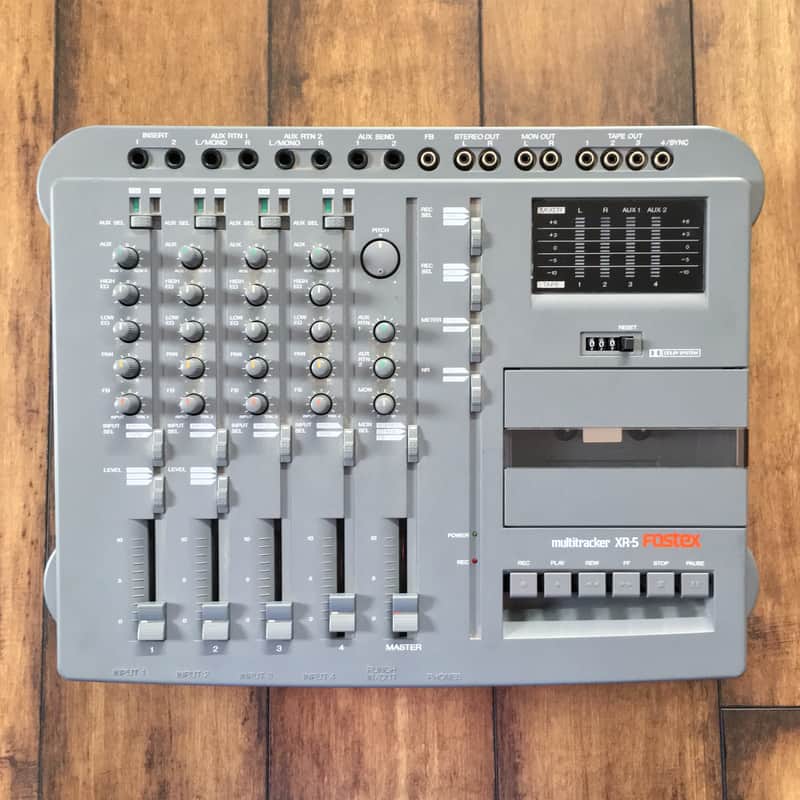 Fostex XR-5 マルチトラック MTR カセットレコーダー ジャンク Fostex XR-5 MultiTrack Recorder - Fair Condition – NTC Tech