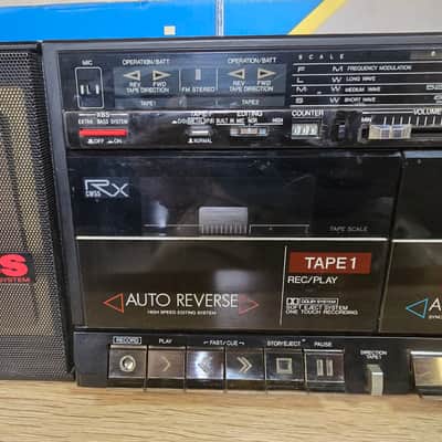 100% Serviced Panasonic RX-CW55L Rare Vintage BoomBox Ghettoblaster  Cassette Deck Japan image 6