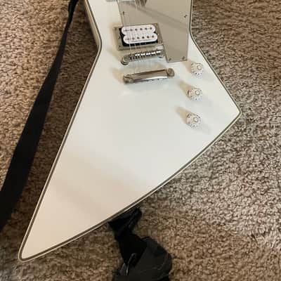 Epiphone Tommy Thayer Signature "White Lightning" Explorer 2018 - 2019 - Metallic White image 3