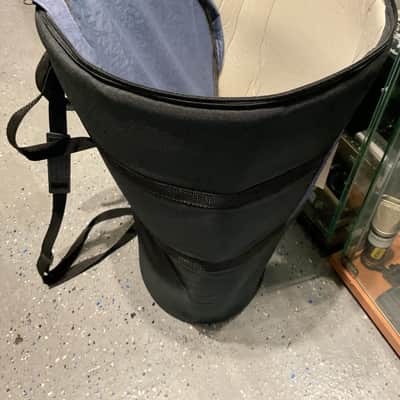 Djembe large 12" skin head 24" tall w/soft bag image 7