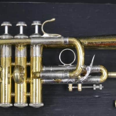 Trompeta Mib/Re Bach Stradivarius 304 Corporation Lacada en muy buen estado image 1