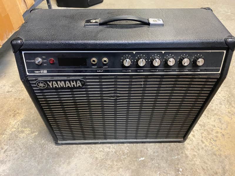 Yamaha G30-112 Thirty 112 30-Watt 1x12" Guitar Combo 1975 - 1979 - Black image 1