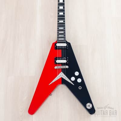 2015 Dean Custom Shop USA Michael Schenker Red Black Flying V, Signed 1 of 50 w/ Case, CoA, Tags image 2