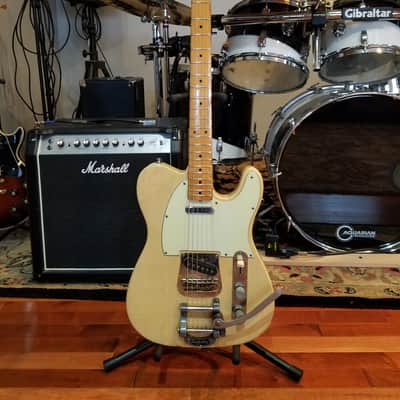 1977 Greco Telecaster modified with Bigsby and Seymour Duncan image 1