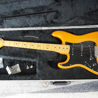 1978 Fender USA Stratocaster Left-Handed Natural w/ Abigail Ybarra Pickups Vintage image 1